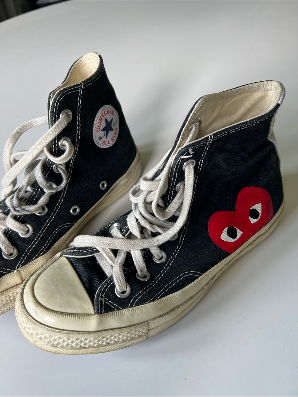 Comme des Garcons hightop converse